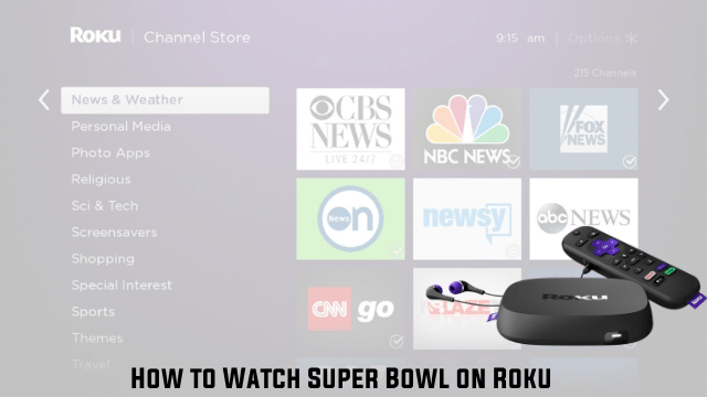 How to Watch Super Bowl on Roku 2022
